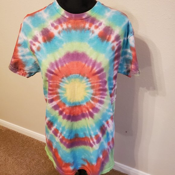 Tie Dye boho bohemia T-shirt size M.100% cotton - Picture 3 of 7